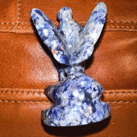Sodalite Tinkerbell Carving - Picture 3 of 9